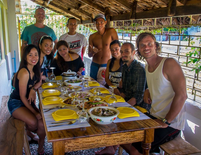 Invited for a delicious, local lunch in Gubat, Sorsogon - The Philippines.